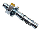 Zinc Plated Through Bolt M8 x 80mm (100)