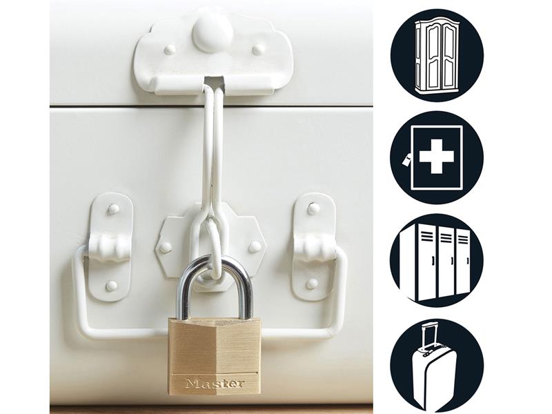 Solid Brass 70mm Padlock 6-Pin