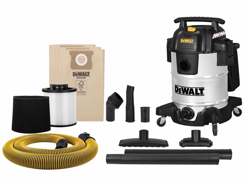 DXV38SC Stainless Steel Wet & Dry Vacuum 1050W 240V                             