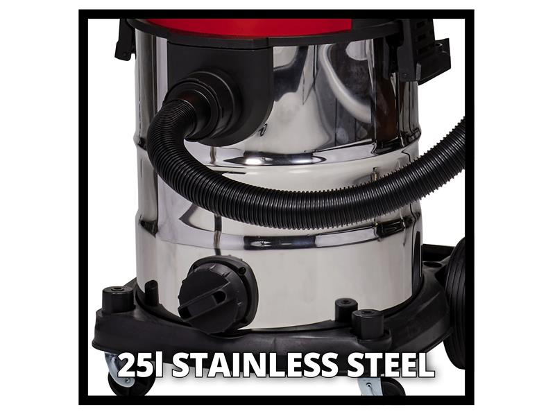 TE-VC 36/25 Li S-Solo Wet/Dry Vacuum Cleaner 36V (2 x 18V) Bare Unit            