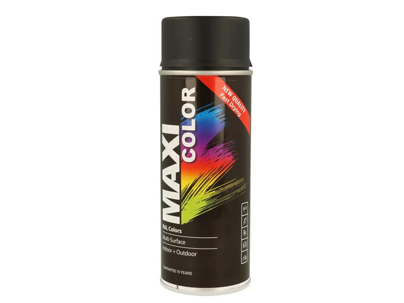 MaxiColor Spray Satin Brilliant White RAL9016 400ml