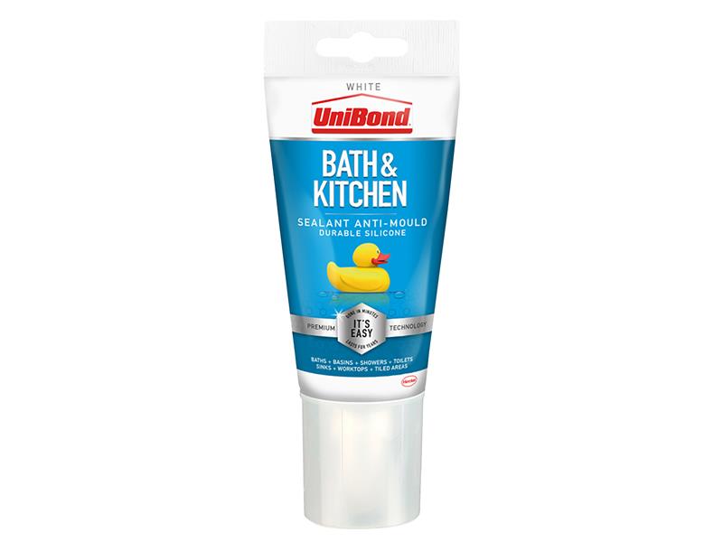 Healthy Kitchen & Bathroom Anti Mould Sealant White Cartridge 274g