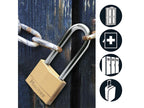 Solid Brass 70mm Padlock 6-Pin
