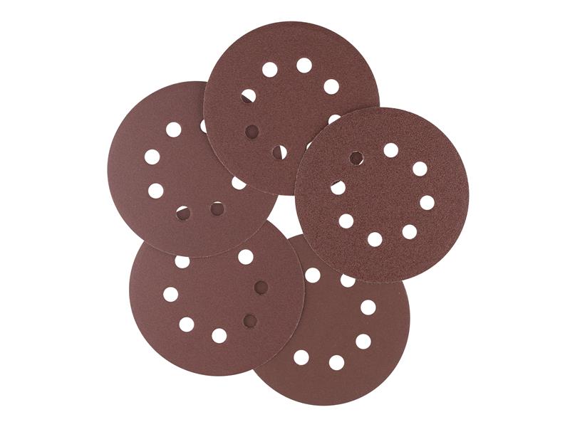125mm Sanding Disc Set, 10 Piece                                                