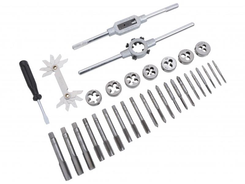 Metric Tap and Die Set, 32 Piece                                                