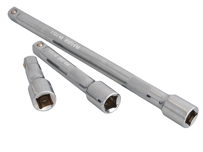 1/2in Square Drive CV Extension Bar Set 3 Piece                                 