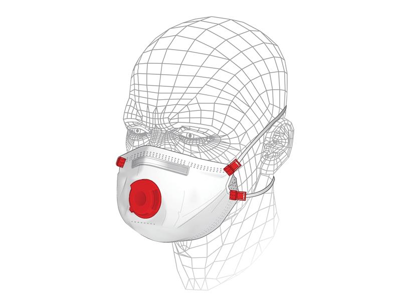 Premium Valved Multipurpose Respirator P3 (Pack 3)