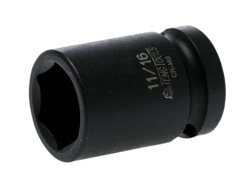 Impact Socket Hexagon 6-Point 1/2in Drive 1in