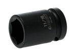 Impact Socket Hexagon 6-Point 1/2in Drive 1in