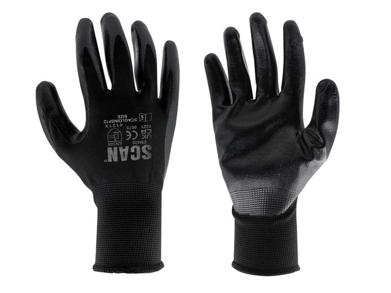 Seamless Inspection Gloves - L (Size 9) (pack 12)