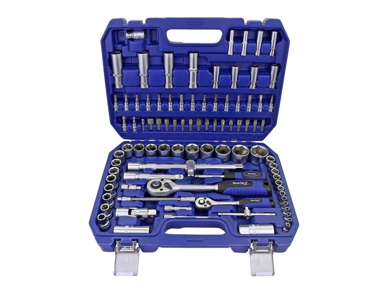 1/2in & 1/4in Metric Socket Set, 94 Piece                                       