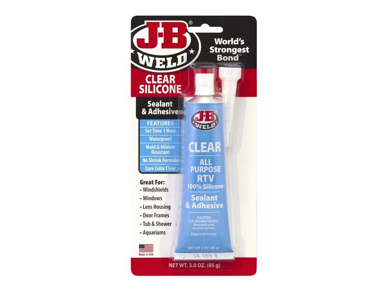 Silicone Sealant & Adhesive White 85g