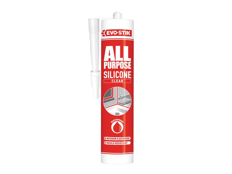 112896 All Purpose Flex Silicone Sealant Clear C20                              