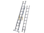 D-Rung Combination Ladder 3-Part 3 x 8 Rungs