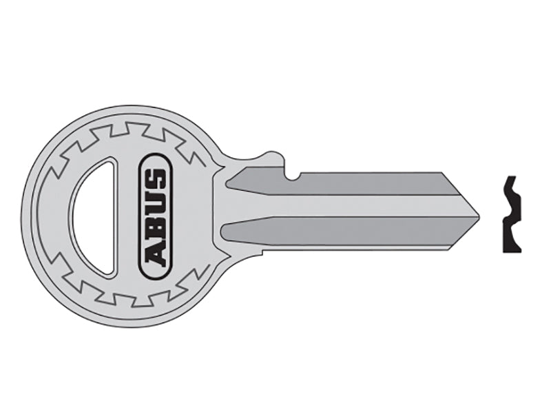 84/40 40mm R Key Blank                                                          