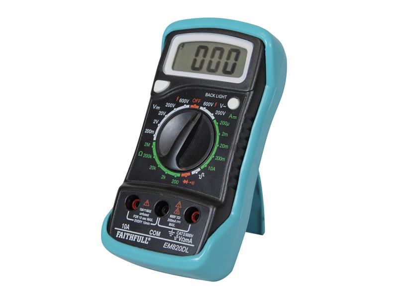 Multimeter LCD Display                                                          