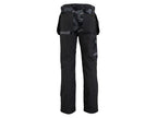 Dixon Slim Fit Trousers Grey/Black Waist 38in Leg R