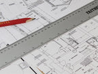 Aluminium Flat Rule 1m/39in                                                     