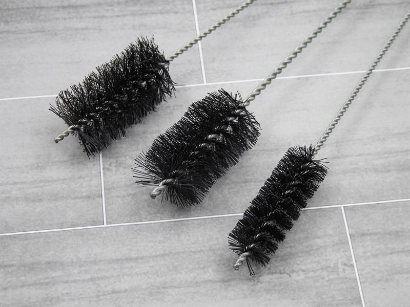 Boiler and Flue Brush Set, 3 Piece                                              