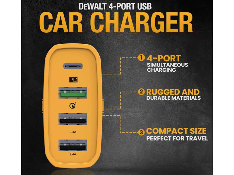 4-Port Mobile USB PD Charger 60W                                                
