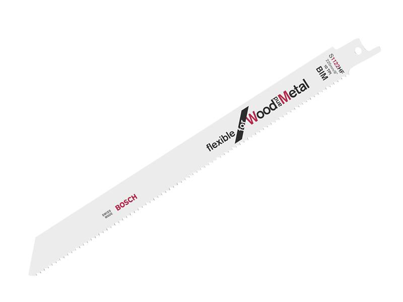 S 1122 HF Flexible for Wood & Metal Blade 225mm 10 TPI (Pack 5)                 