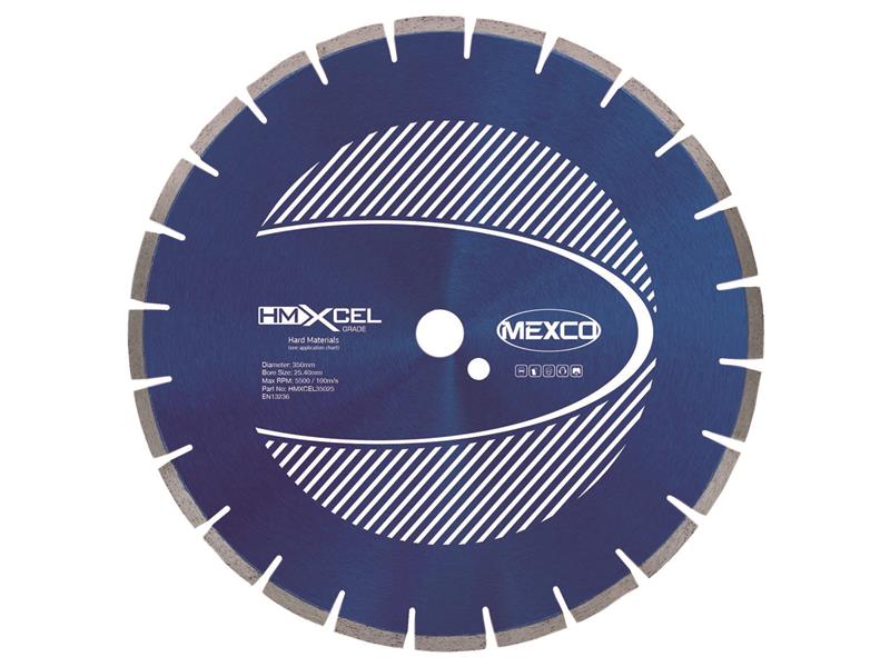 XCEL Grade Hard Materials Diamond Blade 450 x 25.4mm