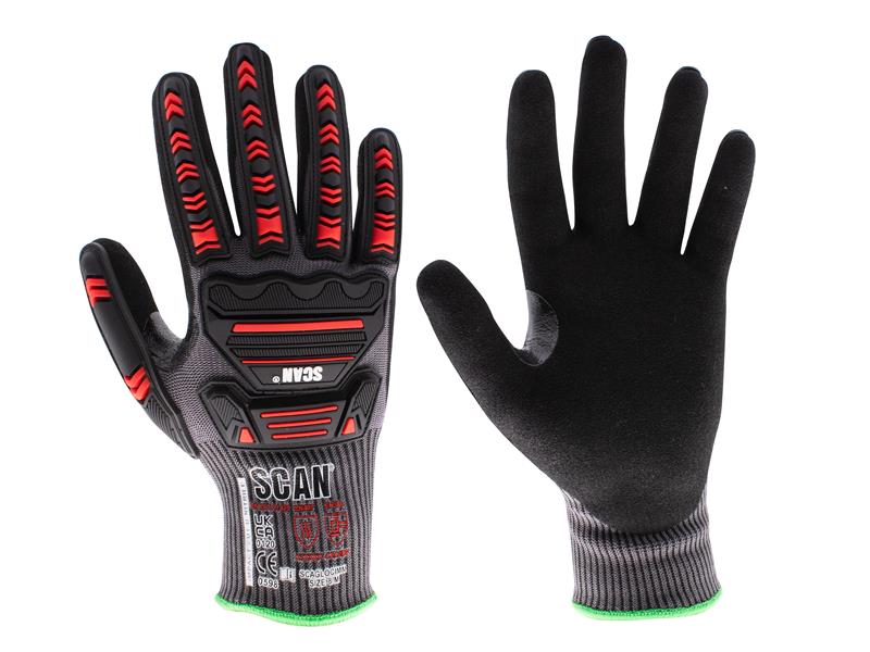 Nitrile Palm Impact Cut D Gloves - XXL (Size 11)