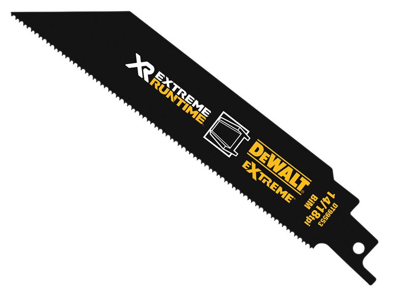 FlexVolt XR Metal Reciprocating Blade 152mm 14/18 TPI (Pack 5)                  
