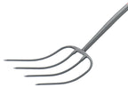 All-Metal 4-Prong Manure Fork T-Handle                                          