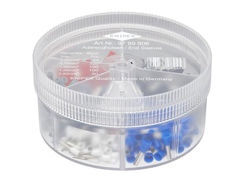 97 99 906 Bootlace Ferrule Kit, 400 Piece                                       