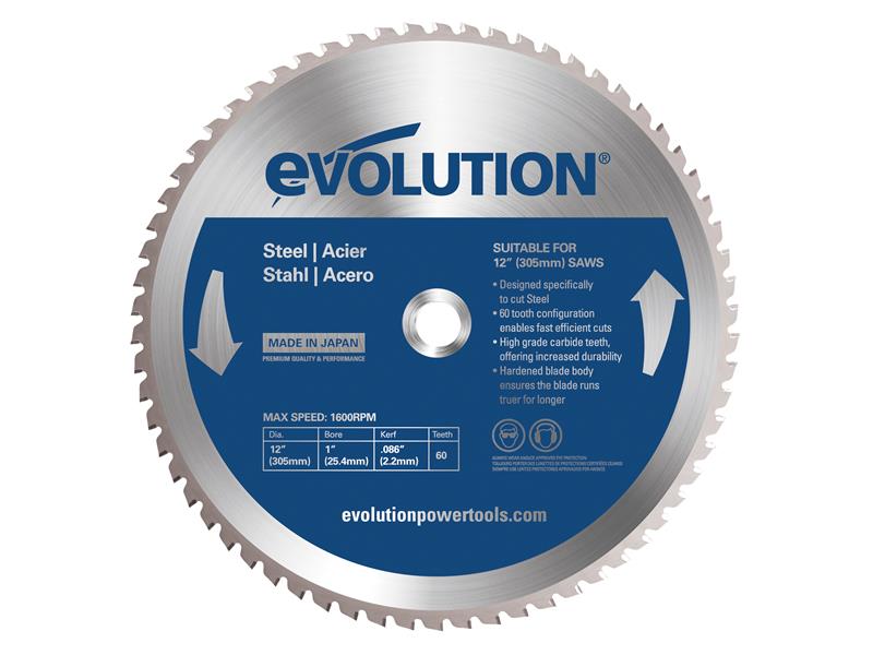 Mild Steel Cutting Chop Saw Blade 305 x 25.4mm x 60T