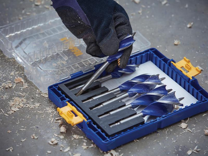 Blue Groove 6X Wood Bit Set, 6 Piece                                            