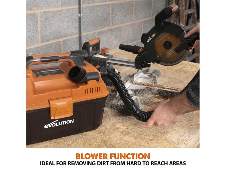 R11VAC-Li EXT Wet & Dry Vacuum Cleaner 18V Bare Unit                            