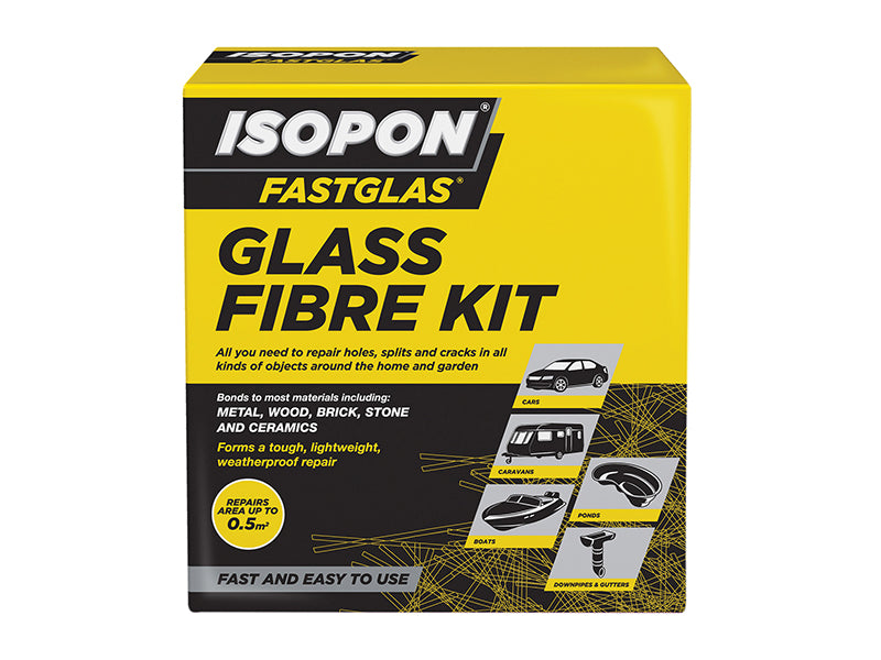 ISOPON® FASTGLAS Resin & Glass Fibre Kit Small
