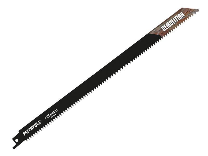 S922HF Bi-Metal Sabre Saw Blade Demolition 150mm 10 TPI (Pack 5)
