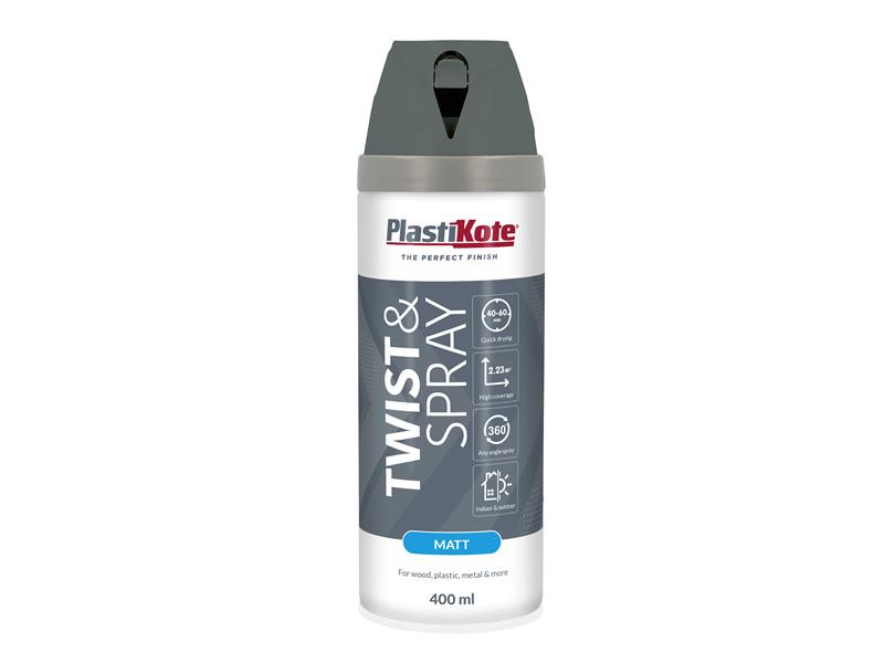 Twist & Spray Matt Pantile Red 400ml