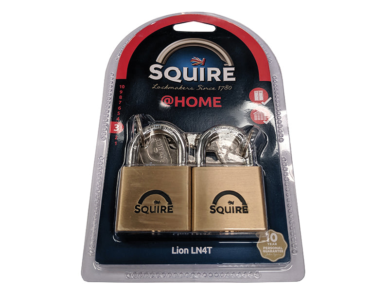 LN60 Lion Range Brass Padlock 60mm