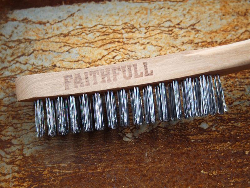 Heavy-Duty Scratch Brush, Four Row                                              