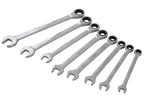 Ratchet Spanner Set, 8 Piece                                                    