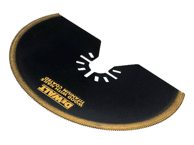 Multi-Tool Titanium Semi Circle Blade 100mm                                     