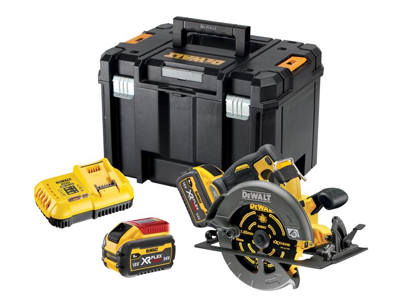 DCS578X2 XR FlexVolt Circular Saw 190mm 54V 2 x 3.0Ah Li-ion                    