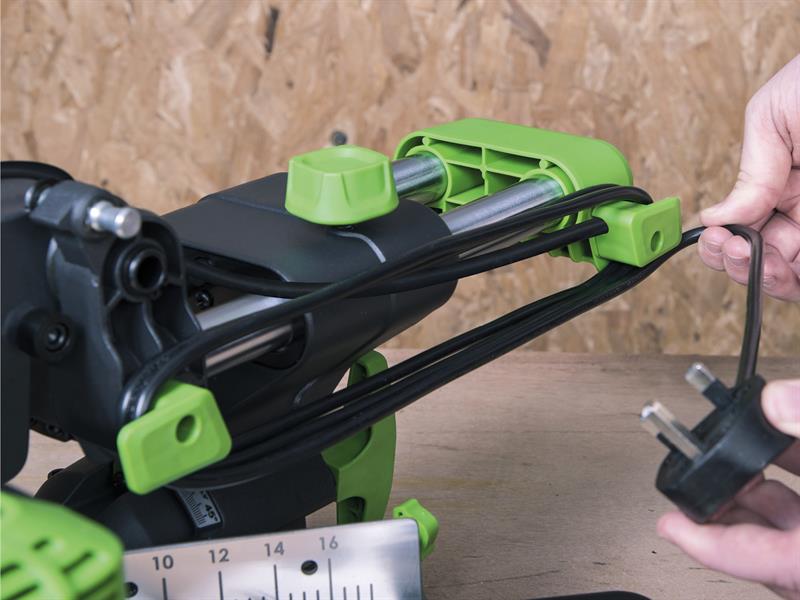 F210SMS TCT Multi-Material Sliding Mitre Saw 210mm 1200W 240V                   