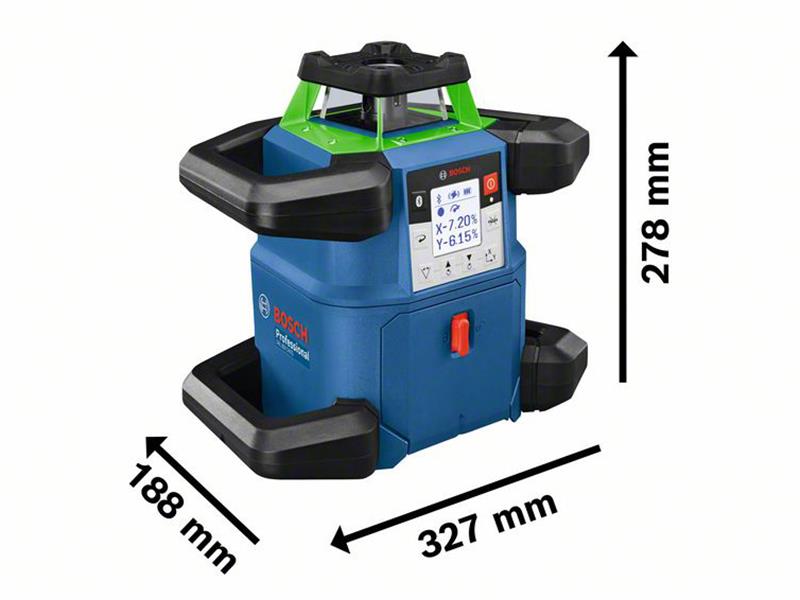 GRL 650 CHVG Professional Rotation Laser Set, 3 Piece                           