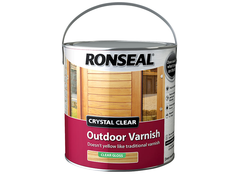 Crystal Clear Outdoor Varnish Satin 750ml
