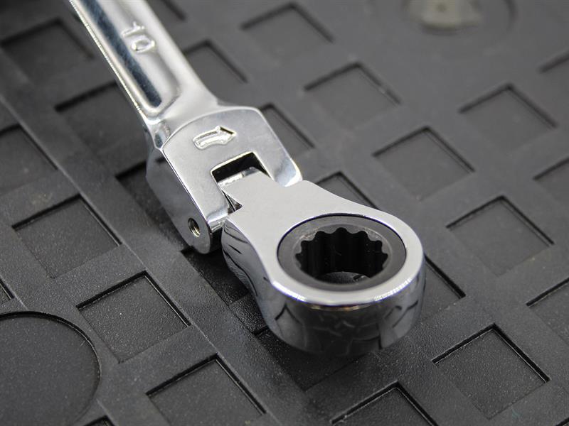 Ratchet Combination Spanner Flex Head CV 10mm                                   