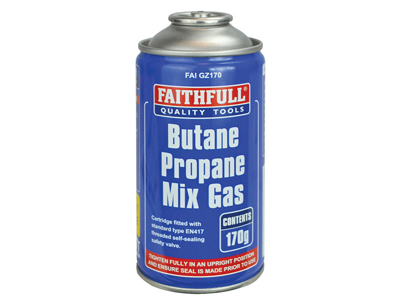 Butane Propane Mix Gas Cartridge 170g                                           