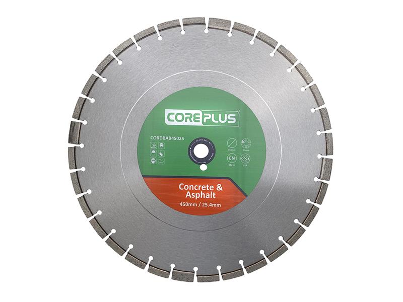 Concrete & Asphalt Diamond Blade 450 x 25mm