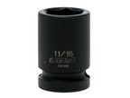Impact Socket Hexagon 6-Point 1/2in Drive 1in
