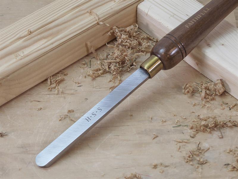 HSS Turning Chisel Wooden Boxed Set, 8 Piece                                    