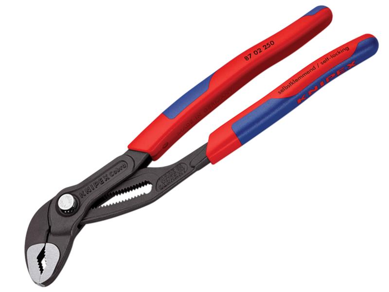 87 02 250 Cobra® Water Pump Pliers Multi-Component Grip 250mm                   